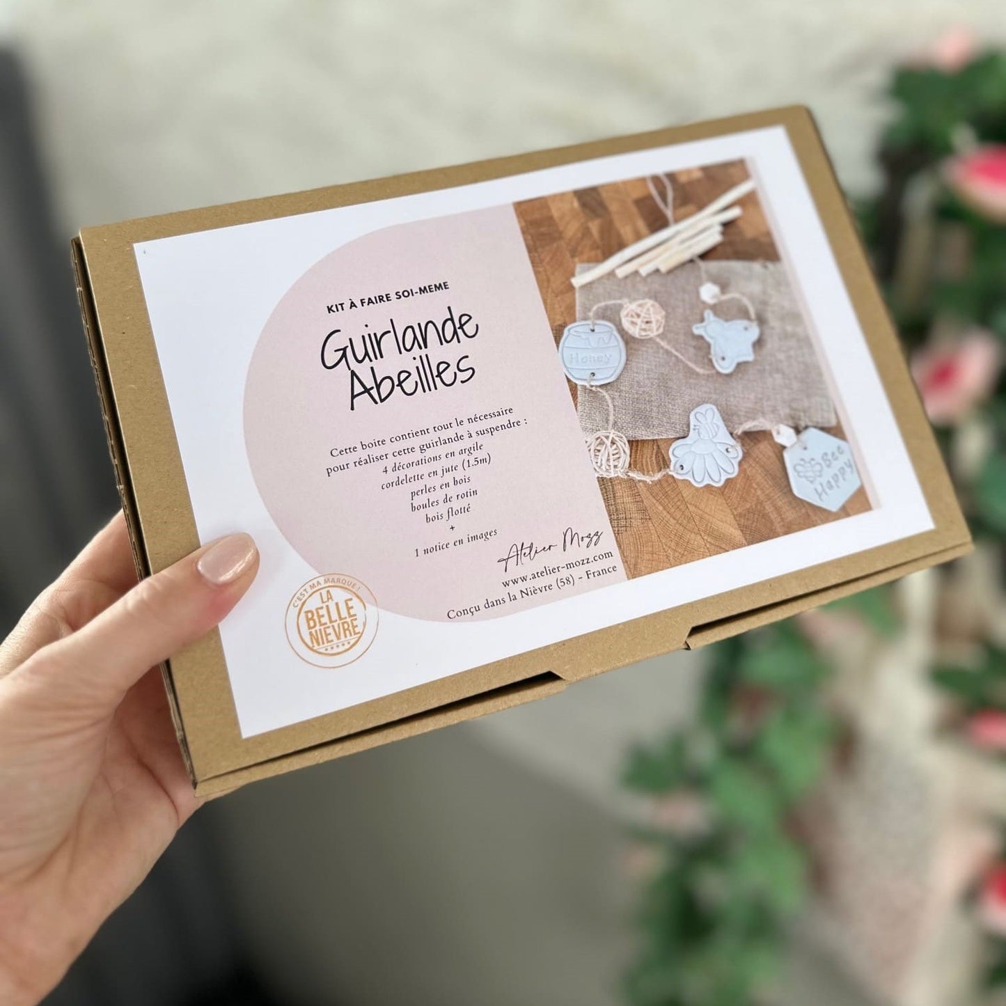 Guirlande ABEILLES, coffret DIY