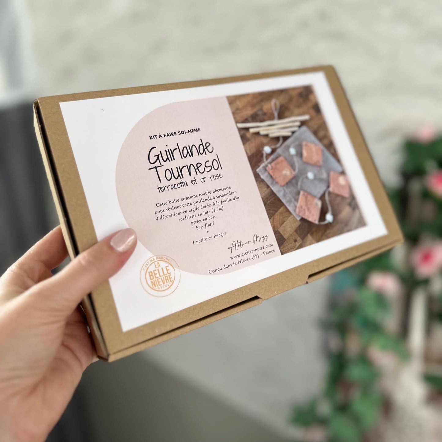 Guirlande TOURNESOL, Coffret DIY